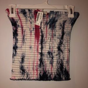 Tie Dye Tube Top (brand new)